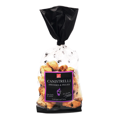Canistrelli amandes figues 250 g