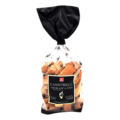 Canistrelli vin blanc anis 250 g