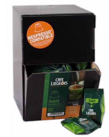 Capsule cafe liegeois subtil x 50 pour professionnels