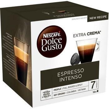 Capsules de cafe espresso intenso 16x7 g