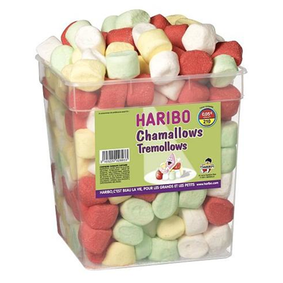 Chamallows rainbollows 210 pieces haribo