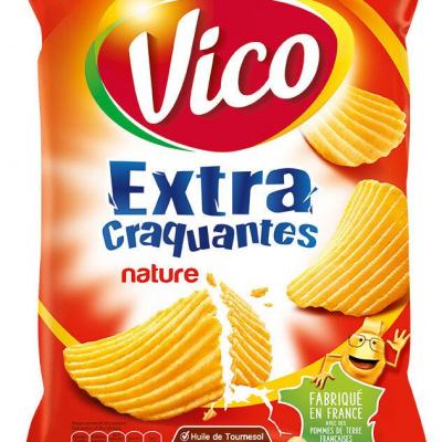 Chips nature extra craquantes 6 x 25 g vico