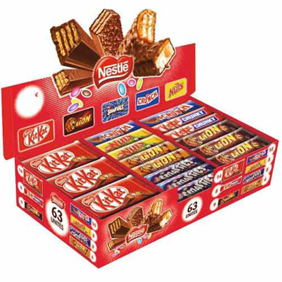 Chocobox 63 pieces nestle