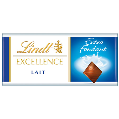 Chocolat au lait excellence 24 x 35 g lindt