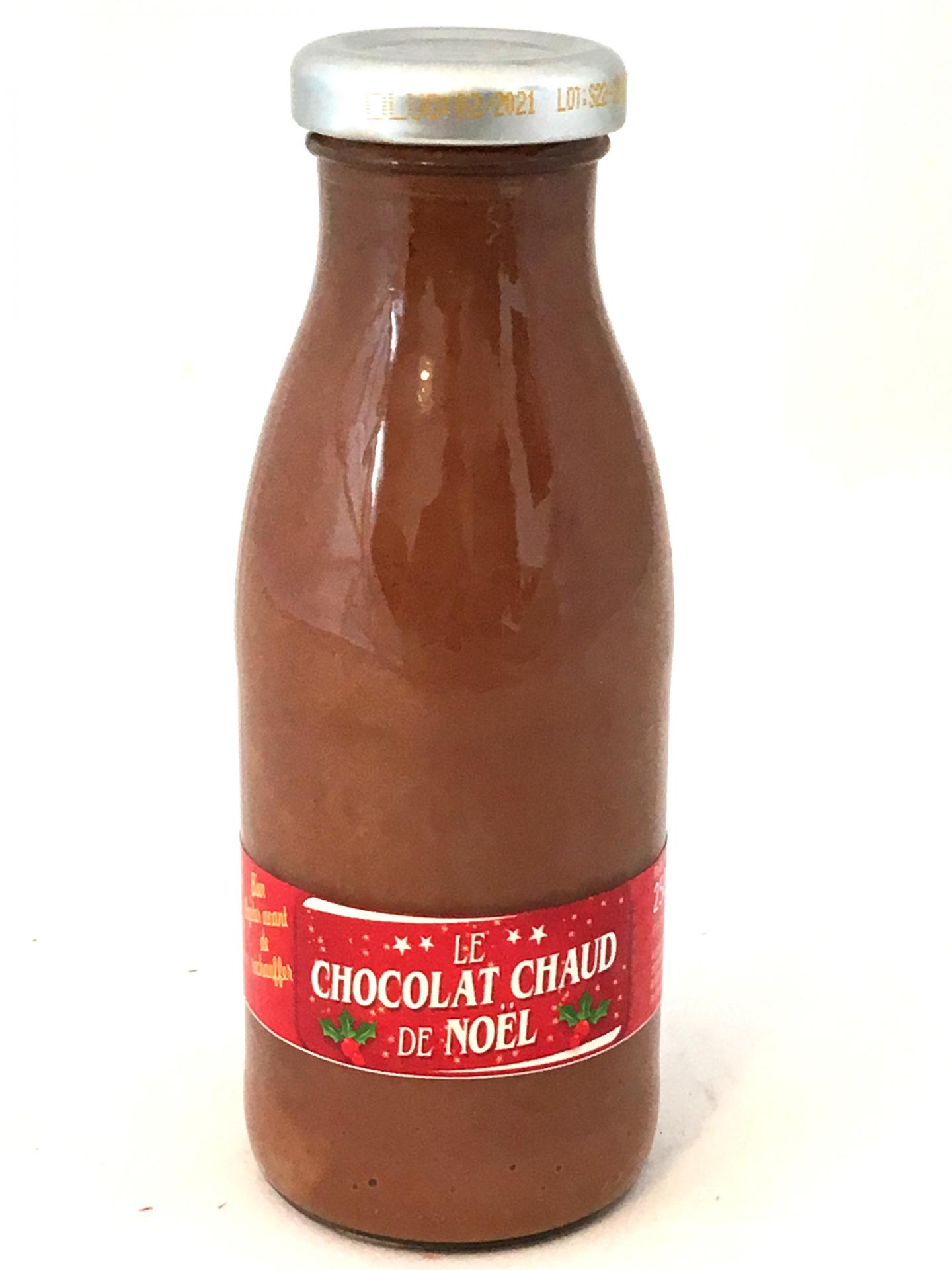 Chocolat chaud de noel 250g bouteille 1