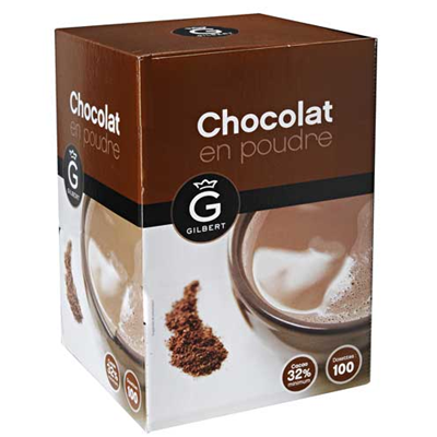 Pack dosettes de chocolat chaud