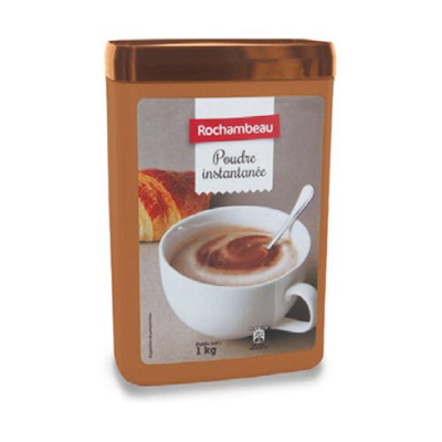 Chocolat en poudre instantanee 1 kg rochambeau