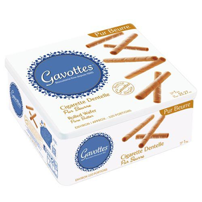 Cigarette dentelle 220 pieces gavottes