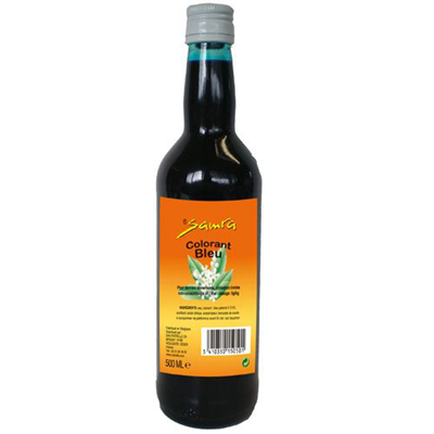 Colorant bleu 500 ml samra 1