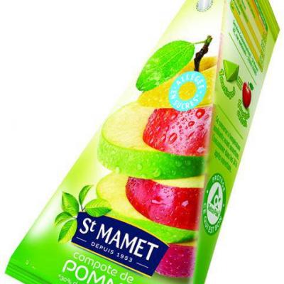 Compotes en gourde 5 fruits s/sucres ajoutés POM'POTES les 4 gourdes de 90  g – Sos-Shop