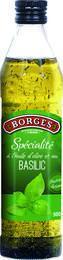 Condiment huile d olive et basilic frais 50 cl