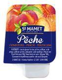 Confiture 30g saint mamet peche le lot de 12