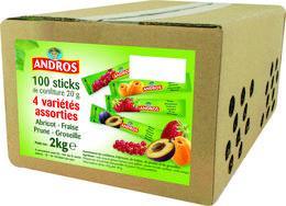 Confiture assortie en stick 20 g x 100