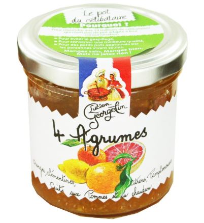 Confiture aux 4 agrumes 150g georgelin