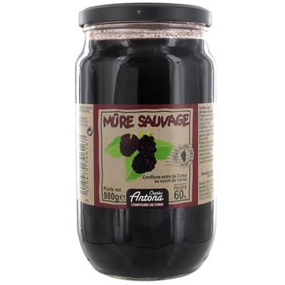 Confiture corse mures sauvages 980 g charles antona 1