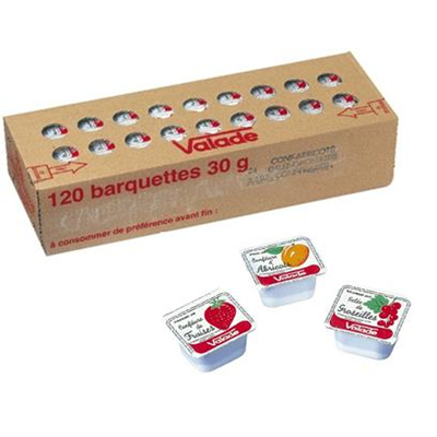 Confiture d abricot valade 120 x 30 g