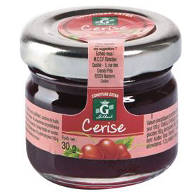 Confiture de cerises 24 x 30 g gilbert