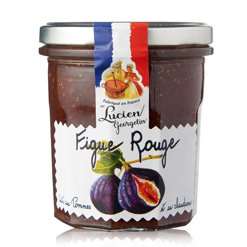 Confiture de figues rouges 320g lucien georgelin