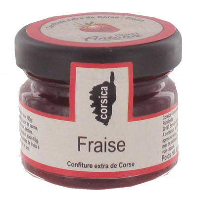 Confiture de fraises 30 x 30 g charles antona 1