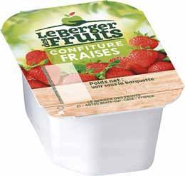 Confiture de fraises bqt 30 g x 120 le berger de fruits