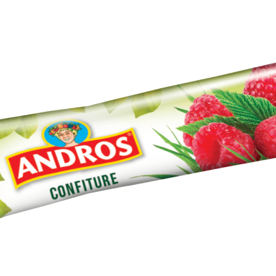 Confiture de framboise en stick 20 g x 100 andros