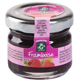 Confiture de framboises 24 x 30 gilbert