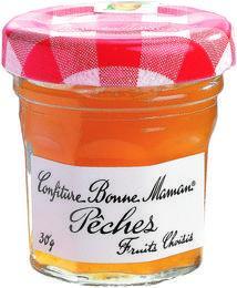 Confiture de peches pot en verre 30 g 1