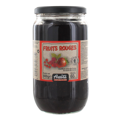 Confiture fruits rouges 980 g charles antona charles antona 1