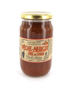 Confiture peches abricots et miel 980 g charles antona 2