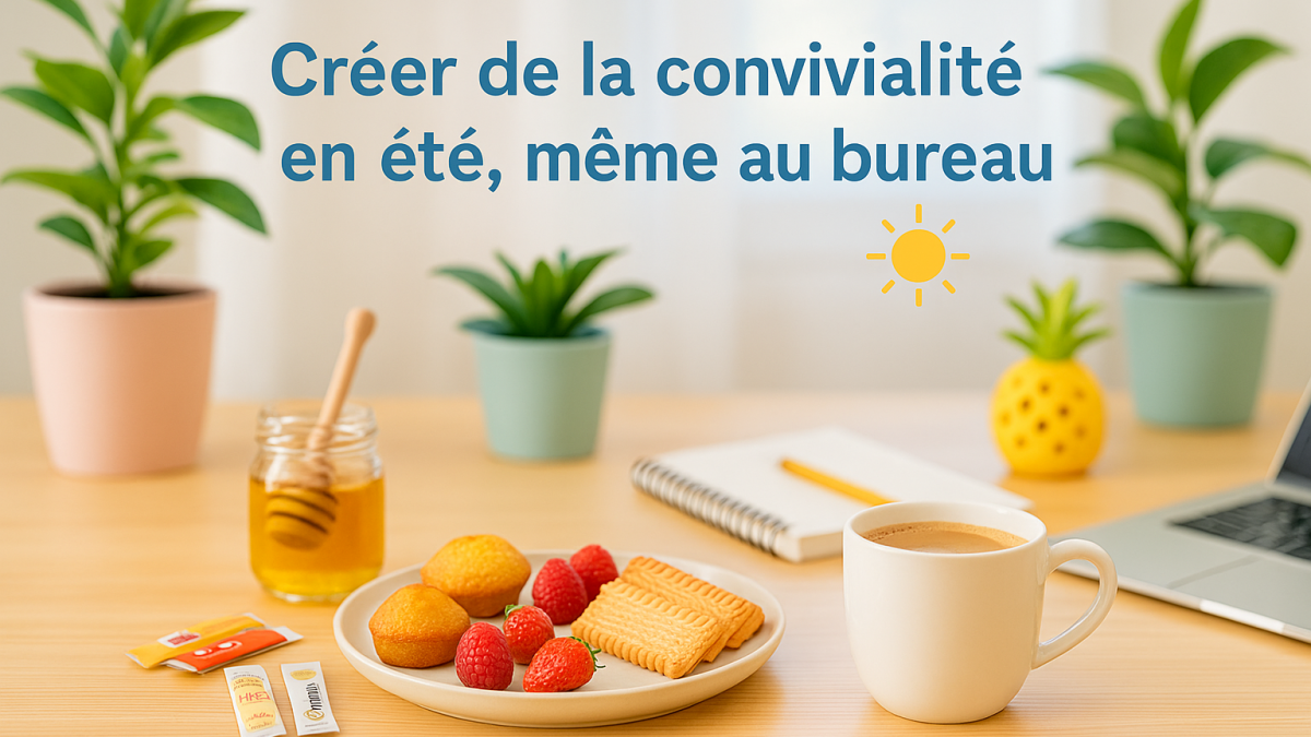 Créer de la convivialité au bureau en été - ColisGastronomiques