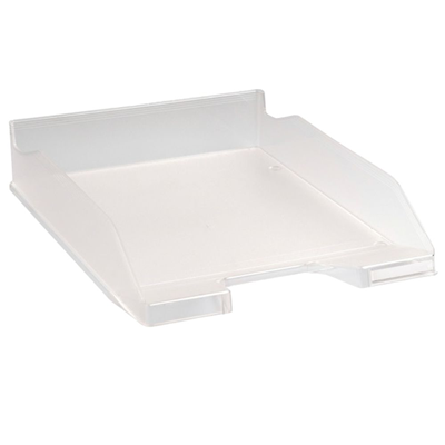 Corbeille a courrier a4 combo 2 classic crystal
