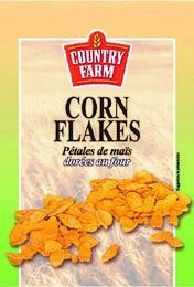 Cornflakes 30 g Country Farm le lot de 20