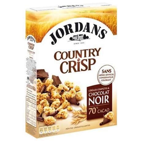 Country crisp au chocolat noir 550 g pour professionnels