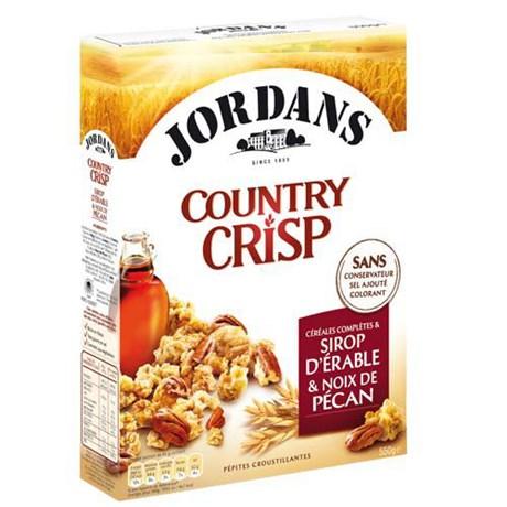 Country crisp sirop d erable et noix de pecan 550 g pour professionnels
