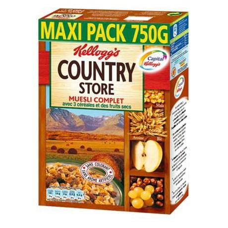 Country store kellogg s 750 g pour professionnels