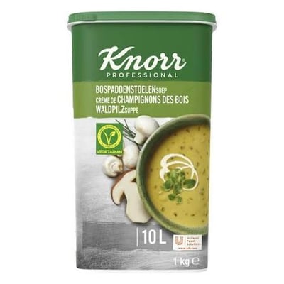 Creme champignons des bois 1 kg 10 l 40 rations knorr