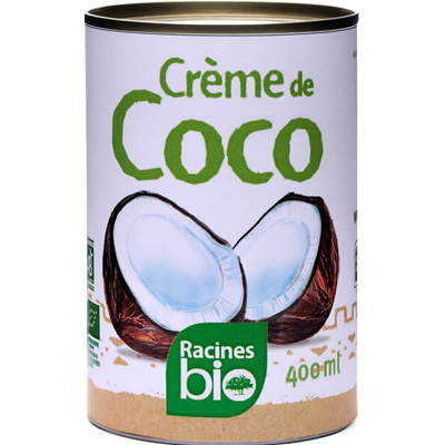 Lait de coco BIO - Boîte 400ml