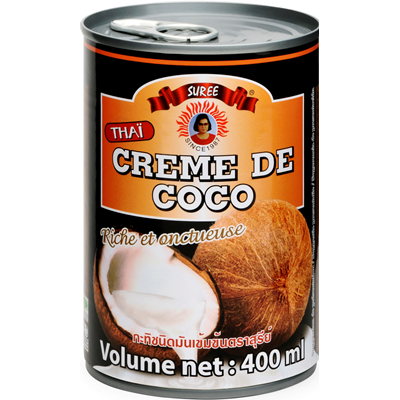 Creme de coco thai 400 ml suree 1