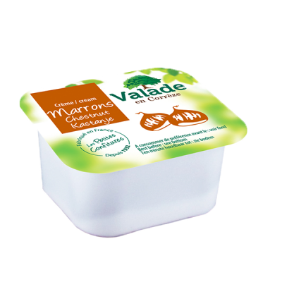 Creme de marron vanillee bqt 30 g x 120 valade