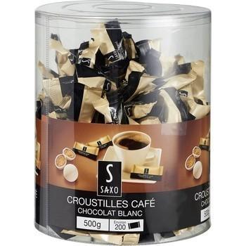 Croustilles cafe chocolat blanc x200