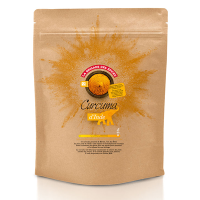 Curcuma sachet 250 g la brigade des epices