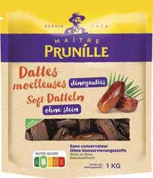 Dattes deglet nour denoyautees 1 kg