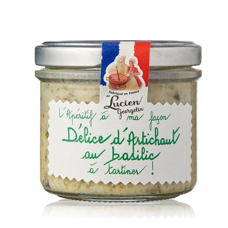 Delice d artichaut au basilic 100g