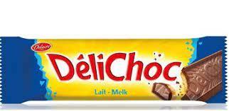 Delichoc pocket chocolat au lait 25 g le lot de 50