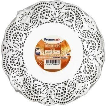 Dentelles papier diam 23 cm x250