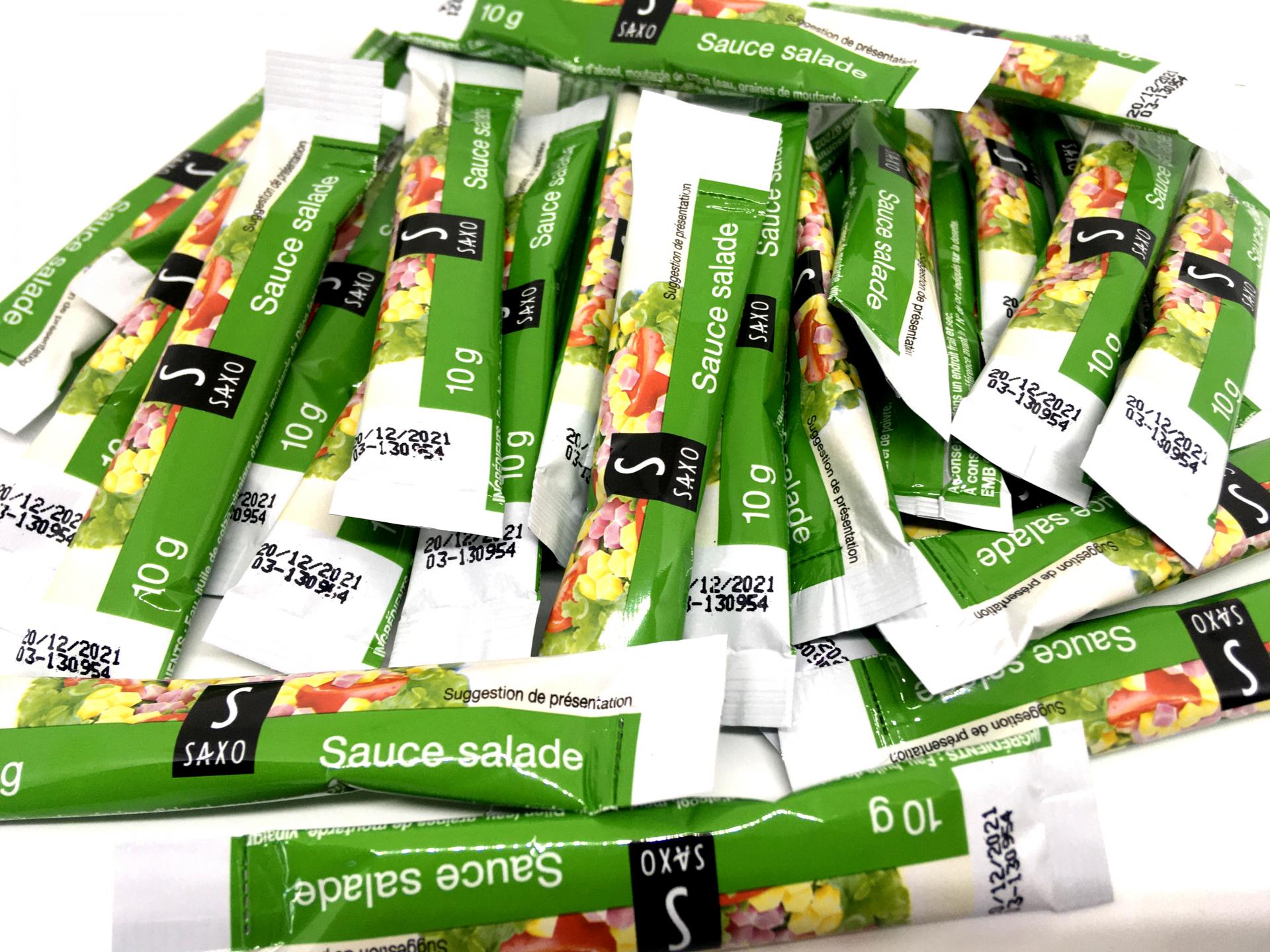 Dosettes de Sauce Salade Gyma 600 x 10 ml