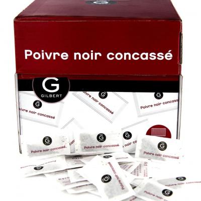 Dosettes poivre noir concasse gilbert vendu a l unite