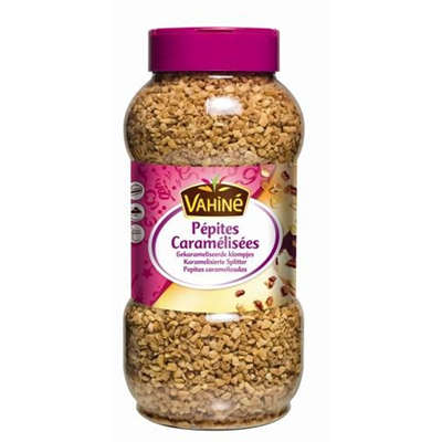 Eclats de noisettes et d amandes caramelises 540 g vahine