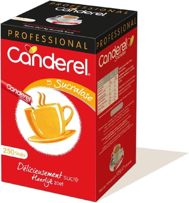 Edulcorant 100 sucralose en stick 0 5 g x 250