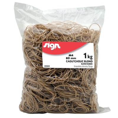 Elastique 80 mm 1 kg